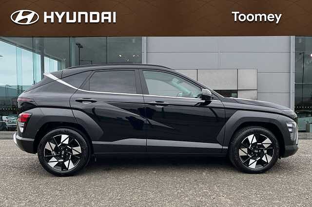 Hyundai KONA 1.6 H Gdi Ultimate Suv 5dr Petrol Hybrid Dct Euro 6 (s/s) (138 Ps) Abyss Black