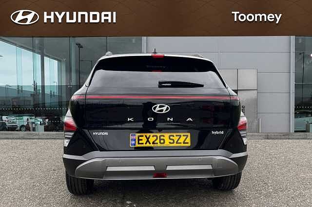 Hyundai KONA 1.6 H Gdi Ultimate Suv 5dr Petrol Hybrid Dct Euro 6 (s/s) (138 Ps) Abyss Black