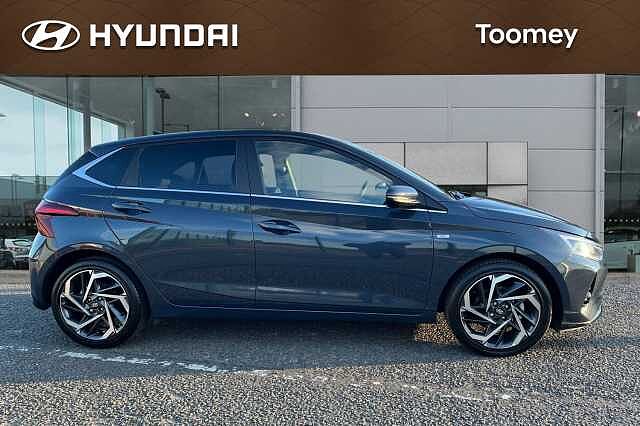 Hyundai I20 1.0 T Gdi Mhev Premium Hatchback 5dr Petrol Hybrid Manual Euro 6 (s/s) (100 Ps) Aurora Grey