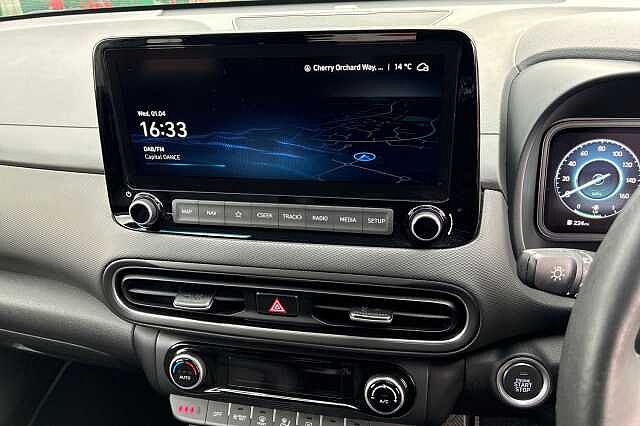 Hyundai KONA 1.6 H Gdi Ultimate Suv 5dr Petrol Hybrid Dct Euro 6 (s/s) (141 Ps) Pulse Red