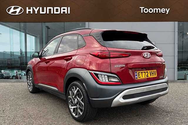 Hyundai KONA 1.6 H Gdi Ultimate Suv 5dr Petrol Hybrid Dct Euro 6 (s/s) (141 Ps) Pulse Red