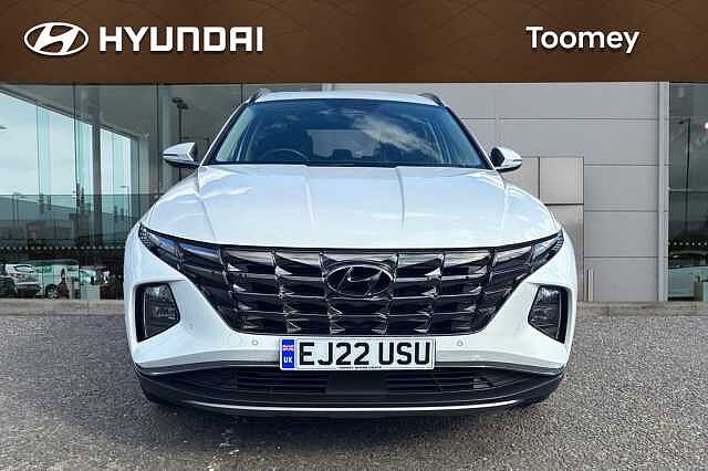 Hyundai TUCSON 1.6 H T Gdi Premium Suv 5dr Petrol Hybrid Auto Euro 6 (s/s) (230 Ps) Polar White