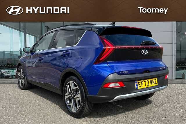 Hyundai BAYON 1.0 T Gdi Mhev Ultimate Suv 5dr Petrol Hybrid Manual Euro 6 (s/s) (100 Ps) Intense Blue/Black