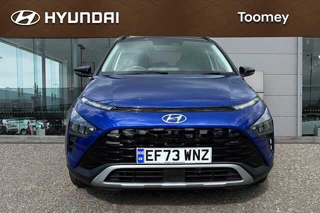 Hyundai BAYON 1.0 T Gdi Mhev Ultimate Suv 5dr Petrol Hybrid Manual Euro 6 (s/s) (100 Ps) Intense Blue/Black