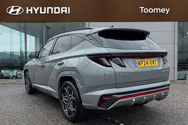 Hyundai TUCSON 1.6 T Gdi N Line S Suv 5dr Petrol Manual Euro 6 (s/s) (150 Ps) Shadow Grey