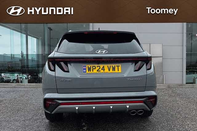 Hyundai TUCSON 1.6 T Gdi N Line S Suv 5dr Petrol Manual Euro 6 (s/s) (150 Ps) Shadow Grey