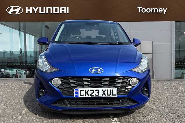 Hyundai I10 1.2 Se Connect Hatchback 5dr Petrol Auto Euro 6 (s/s) (84 Ps) Intense Blue
