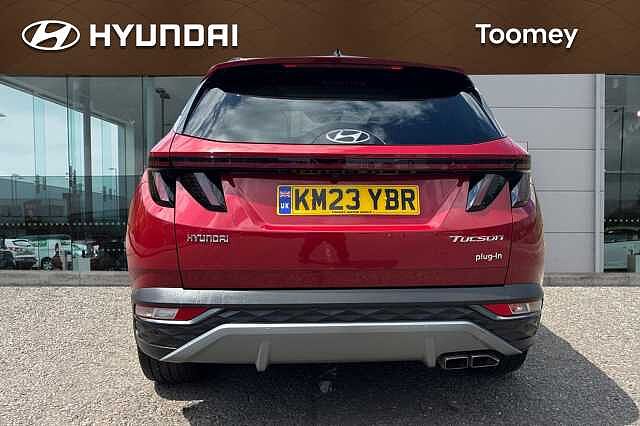 Hyundai TUCSON 1.6 T Gdi 13.8kwh Ultimate Suv 5dr Petrol Plug In Hybrid Auto 4wd Euro 6 (s/s) ( Sunset Red
