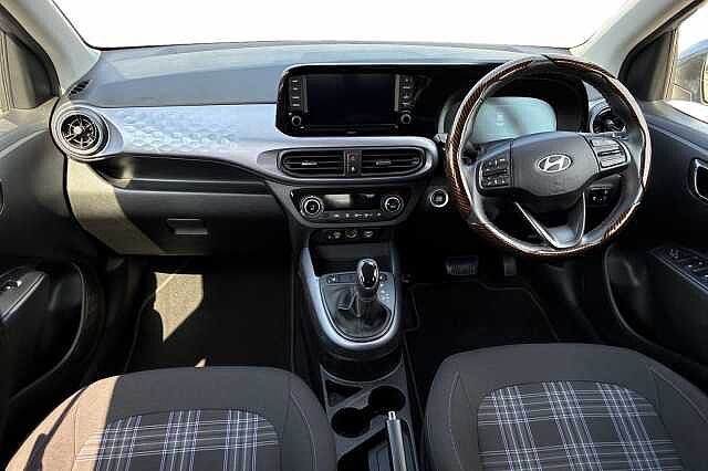 Hyundai I10 1.0 Premium Hatchback 5dr Petrol Auto Euro 6 (s/s) (63 Ps) Meta Blue