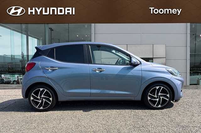 Hyundai I10 1.0 Premium Hatchback 5dr Petrol Auto Euro 6 (s/s) (63 Ps) Meta Blue