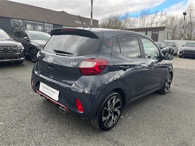 Hyundai I10 1.0 T-GDi N Line Hatchback 5dr Petrol Manual Euro 6 (s/s) (100 ps) Grey