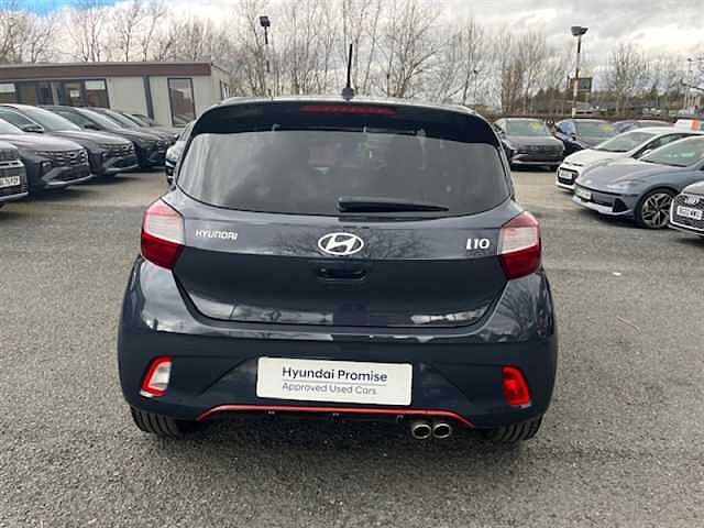 Hyundai I10 1.0 T-GDi N Line Hatchback 5dr Petrol Manual Euro 6 (s/s) (100 ps) Grey