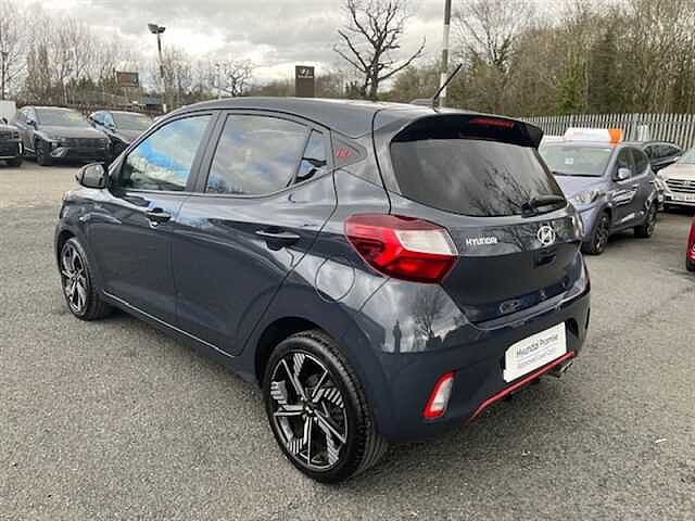 Hyundai I10 1.0 T-GDi N Line Hatchback 5dr Petrol Manual Euro 6 (s/s) (100 ps) Grey