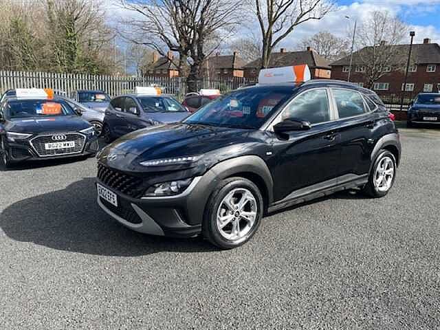 Hyundai KONA 1.0 T-GDi MHEV SE Connect SUV 5dr Petrol Hybrid Manual Euro 6 (s/s) (120 ps) Black