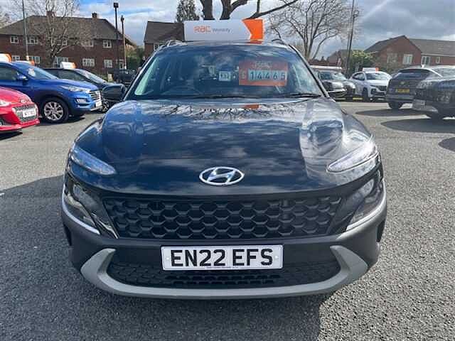 Hyundai KONA 1.0 T-GDi MHEV SE Connect SUV 5dr Petrol Hybrid Manual Euro 6 (s/s) (120 ps) Black