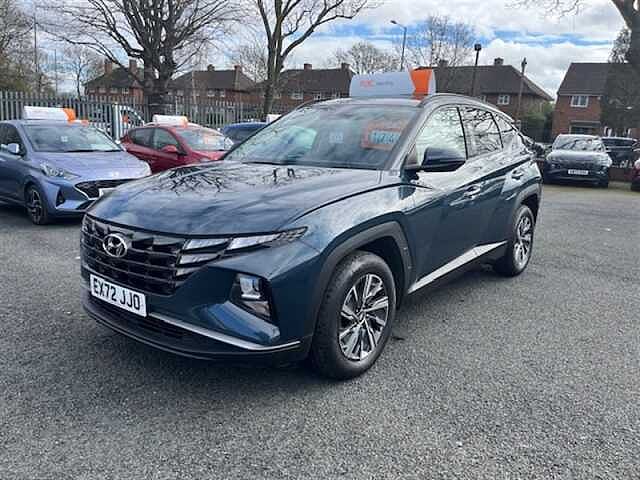 Hyundai TUCSON 1.6 T-GDi SE Connect SUV 5dr Petrol Manual Euro 6 (s/s) (150 ps) Blue