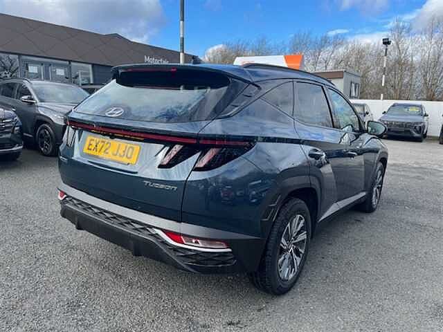 Hyundai TUCSON 1.6 T-GDi SE Connect SUV 5dr Petrol Manual Euro 6 (s/s) (150 ps) Blue
