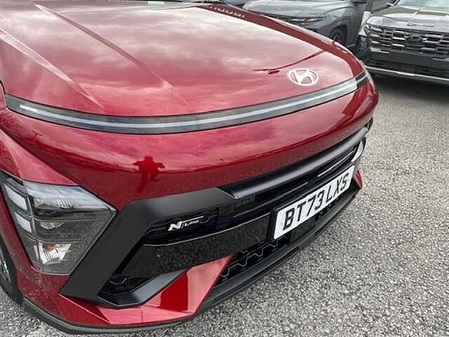 Hyundai KONA 1.6 h-GDi N Line SUV 5dr Petrol Hybrid DCT Euro 6 (s/s) (141 ps) Red
