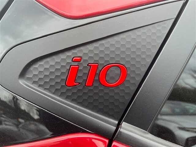Hyundai I10 1.0 T-GDi N Line Hatchback 5dr Petrol Manual Euro 6 (s/s) (100 ps) Red