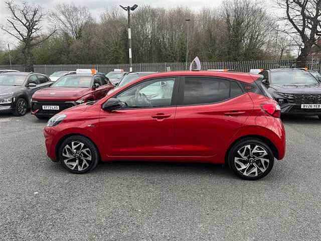 Hyundai I10 1.0 T-GDi N Line Hatchback 5dr Petrol Manual Euro 6 (s/s) (100 ps) Red