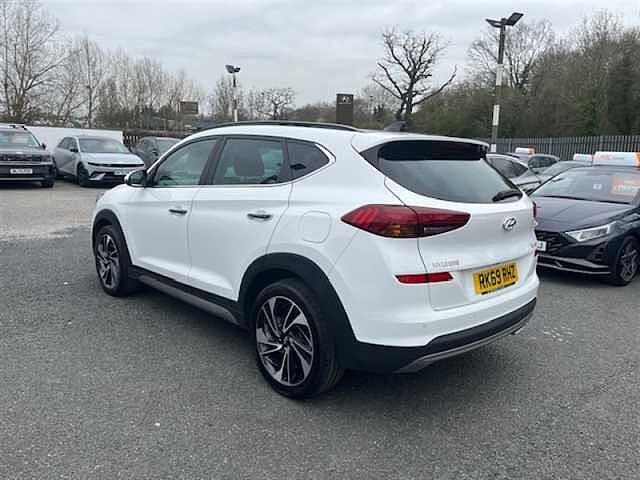 Hyundai TUCSON 1.6 T-GDi Premium SE SUV 5dr Petrol DCT Euro 6 (s/s) (177 ps) White