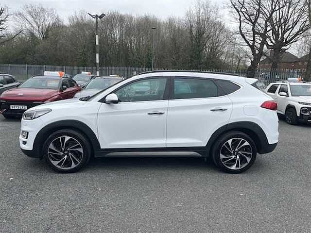Hyundai TUCSON 1.6 T-GDi Premium SE SUV 5dr Petrol DCT Euro 6 (s/s) (177 ps) White