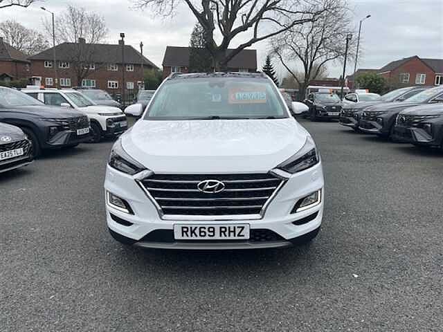 Hyundai TUCSON 1.6 T-GDi Premium SE SUV 5dr Petrol DCT Euro 6 (s/s) (177 ps) White