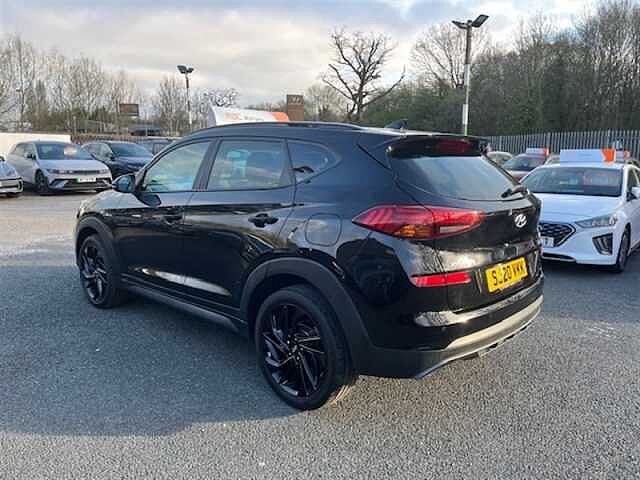 Hyundai TUCSON 1.6 T-GDi N Line SUV 5dr Petrol Manual Euro 6 (s/s) (177 ps) Black