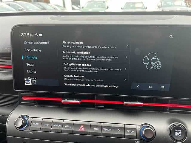 Hyundai KONA 1.6 h-GDi N Line S SUV 5dr Petrol Hybrid DCT Euro 6 (s/s) (141 ps) White