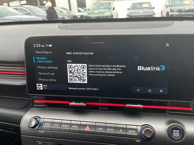 Hyundai KONA 1.6 h-GDi N Line S SUV 5dr Petrol Hybrid DCT Euro 6 (s/s) (141 ps) White