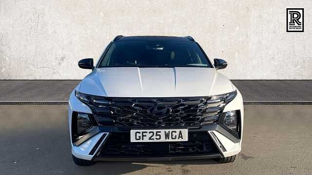 Hyundai TUCSON 1.6 T-GDi 13.8kWh N Line S SUV 5dr Petrol Plug-in Hybrid Auto Euro 6 (s/s) (253 White