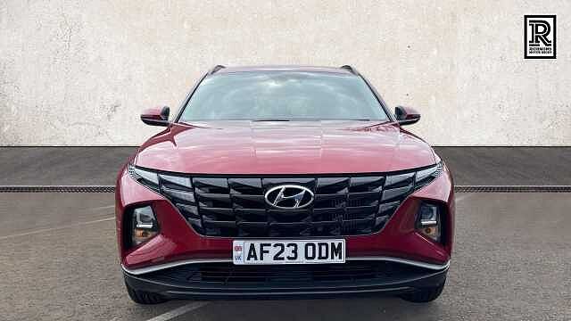 Hyundai TUCSON 1.6 T-GDi MHEV SE Connect SUV 5dr Petrol Hybrid DCT Euro 6 (s/s) (150 ps) Red