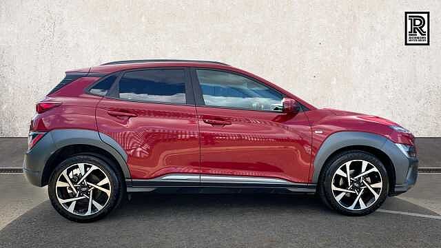 Hyundai KONA 1.0 T-GDi MHEV Premium SUV 5dr Petrol Hybrid Manual Euro 6 (s/s) (120 ps) Red