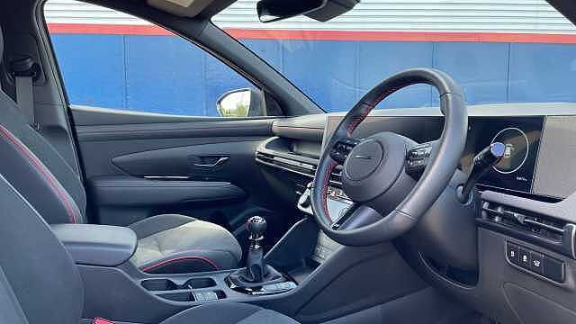 Hyundai TUCSON 1.6 T-GDi N Line S SUV 5dr Petrol Manual Euro 6 (s/s) (160 ps) Black