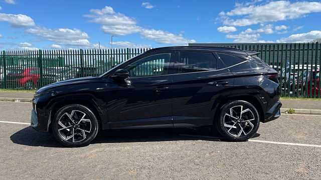 Hyundai TUCSON 1.6 T-GDi N Line S SUV 5dr Petrol Manual Euro 6 (s/s) (160 ps) Black
