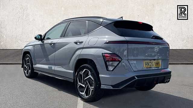 Hyundai KONA 1.6 T-GDi N Line SUV 5dr Petrol DCT Euro 6 (s/s) (138 ps) Cyber Grey (2TR)