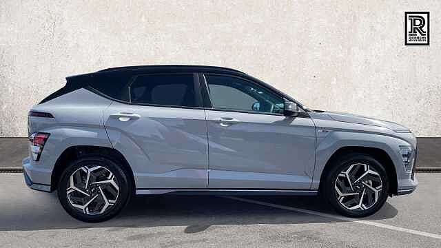 Hyundai KONA 1.6 T-GDi N Line SUV 5dr Petrol DCT Euro 6 (s/s) (138 ps) Cyber Grey (2TR)