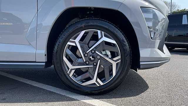 Hyundai KONA 1.6 T-GDi N Line SUV 5dr Petrol DCT Euro 6 (s/s) (138 ps) Cyber Grey (2TR)