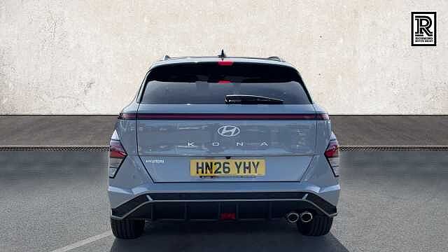 Hyundai KONA 1.6 T-GDi N Line SUV 5dr Petrol DCT Euro 6 (s/s) (138 ps) Cyber Grey (2TR)