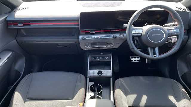 Hyundai KONA 1.6 T-GDi N Line SUV 5dr Petrol DCT Euro 6 (s/s) (138 ps) Cyber Grey (2TR)