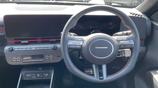 Hyundai KONA 1.6 T-GDi N Line SUV 5dr Petrol DCT Euro 6 (s/s) (138 ps) Cyber Grey (2TR)