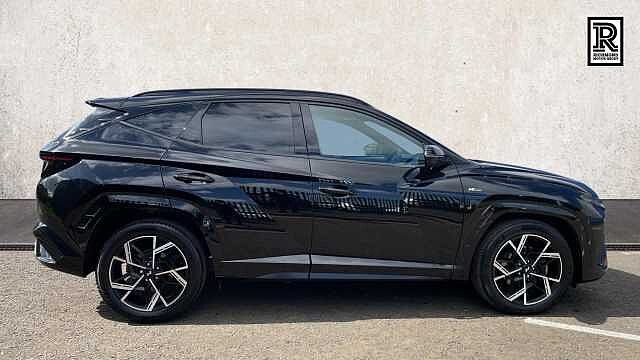 Hyundai TUCSON 1.6 T-GDi N Line S SUV 5dr Petrol Manual Euro 6 (s/s) (160 ps) Black