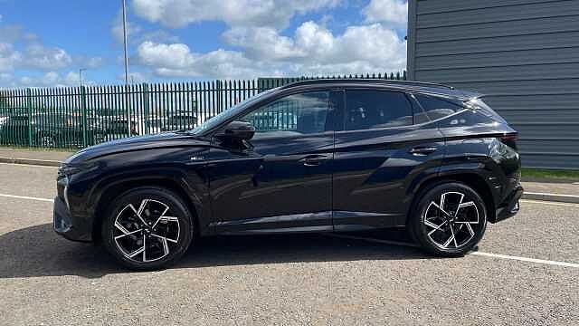 Hyundai TUCSON 1.6 T-GDi N Line S SUV 5dr Petrol Manual Euro 6 (s/s) (160 ps) Black