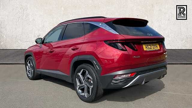 Hyundai TUCSON 1.6 h T-GDi Ultimate SUV 5dr Petrol Hybrid Auto Euro 6 (s/s) (230 ps) Sunset Red