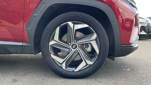 Hyundai TUCSON 1.6 h T-GDi Ultimate SUV 5dr Petrol Hybrid Auto Euro 6 (s/s) (230 ps) Sunset Red