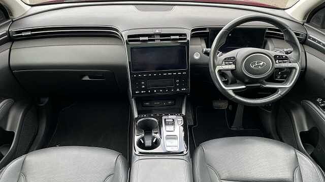 Hyundai TUCSON 1.6 h T-GDi Ultimate SUV 5dr Petrol Hybrid Auto Euro 6 (s/s) (230 ps) Sunset Red