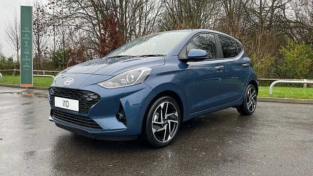 Hyundai I10 1.0 Advance Hatchback 5dr Petrol Auto Euro 6 (s/s) (63 ps) VIBRANT BLUE