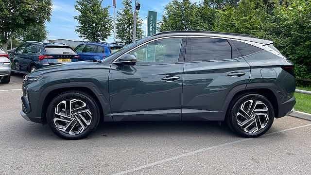 Hyundai TUCSON 1.6 T-GDi MHEV Ultimate SUV 5dr Petrol Hybrid DCT Euro 6 (s/s) (160 ps) Green