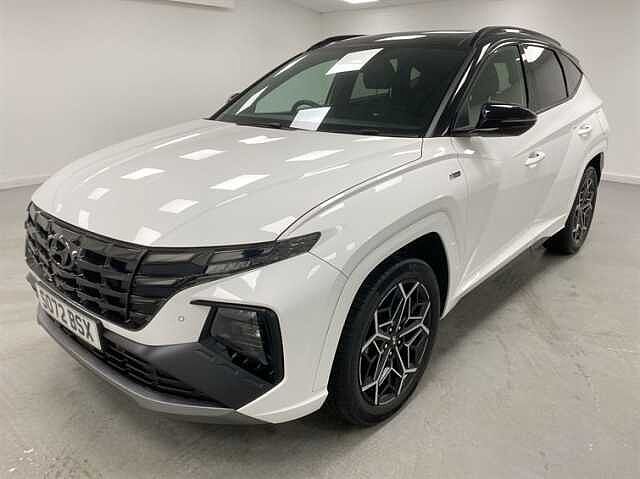 Hyundai TUCSON 1.6 TGDi Hybrid 230 N Line S 5dr 2WD Auto WHITE
