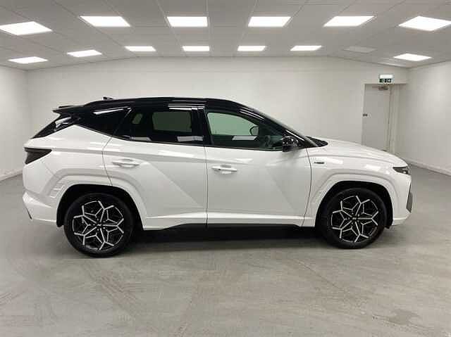 Hyundai TUCSON 1.6 TGDi Hybrid 230 N Line S 5dr 2WD Auto WHITE